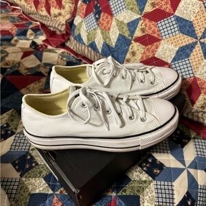 Converse White Athletic Shoes